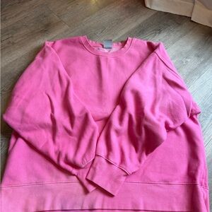 Aritzia TNA Pink Women's Crewneck